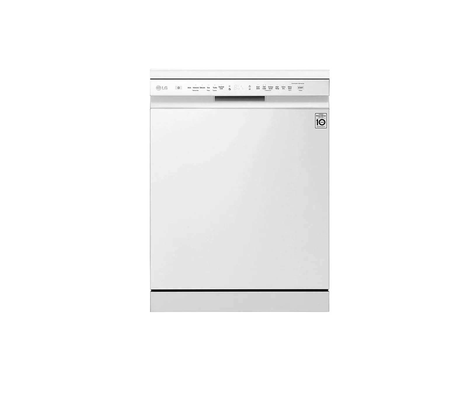 LG 14 Place Settings Dishwasher 9 Programs Steam ThinQ Inverter Color White Model – DFC532FW – International Version.