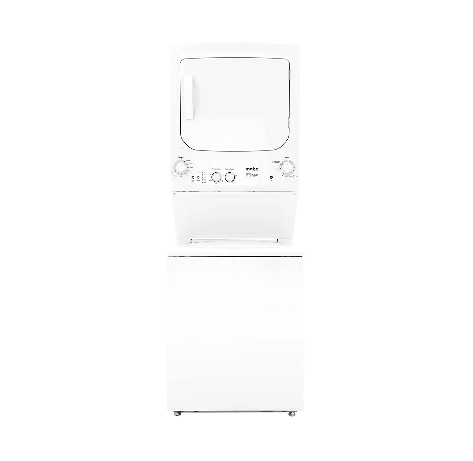 Mabe 15 Kg Laundry Center Washer & Dryer White Model- MCL2040EEBBY | 1 Year Warranty