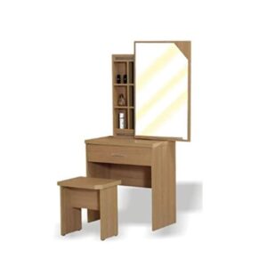 Galaxy Design Dressing Table with Sliding Mirror Front