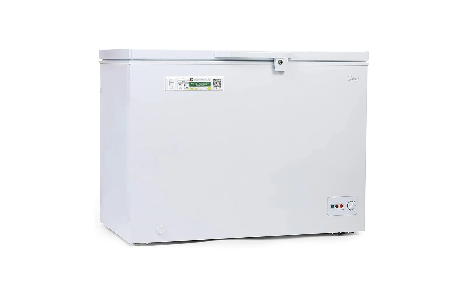 Midea 295 Liters Chest Freezer White Gross Capacity Model HS384CN | 1 Year Full 5 Year Compressor Warranty
