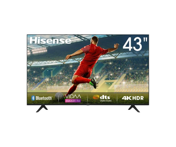 Hisense 43 Inch FHD Smart TV Prime Video Dolby Audio Black Model 43S4 | 1 Year Warranty