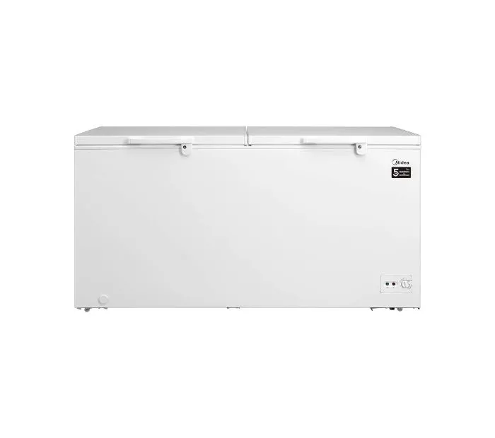 Midea 930 Liters Two Door Chest Freezer White Model HD933CN | 1 Year Full 5 Years Compressor Warranty