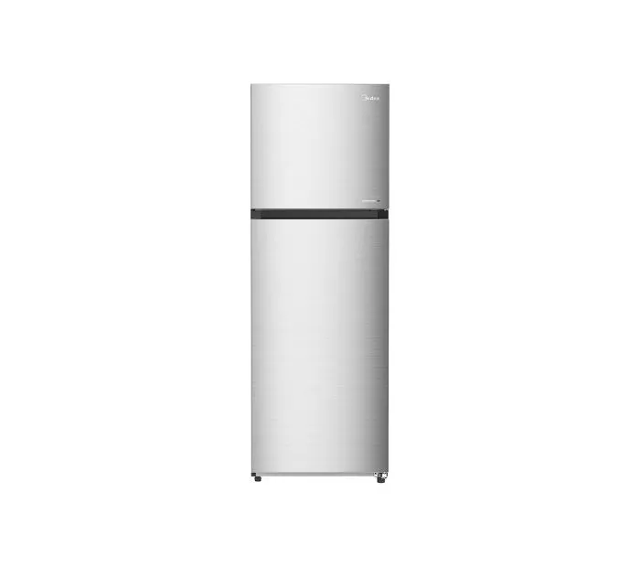 Midea 489 Liter Top Mount Double Door Refrigerator Silver Model MDRT489MTE46 | 1 Year Full 5 Years Compressor Warranty.