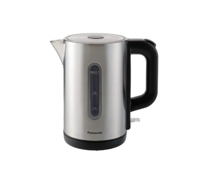 Panasonic 1.7 Litres Electric Kettle Silver Model NC-K301STB | 1 Year Warranty.