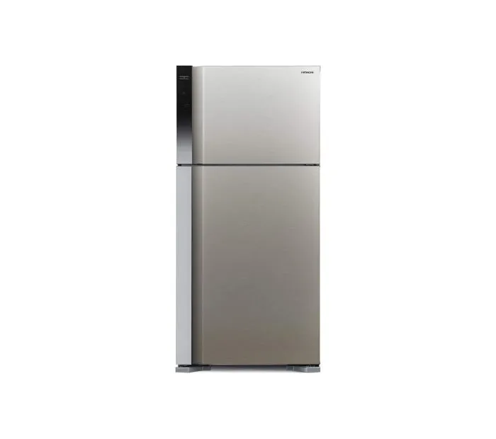 Hitachi 760L Top Mount Refrigerator Inverter Control Premium Silver Model RV760PUK7KBSL  | 1 Year Full 5 Years Compressor Warranty
