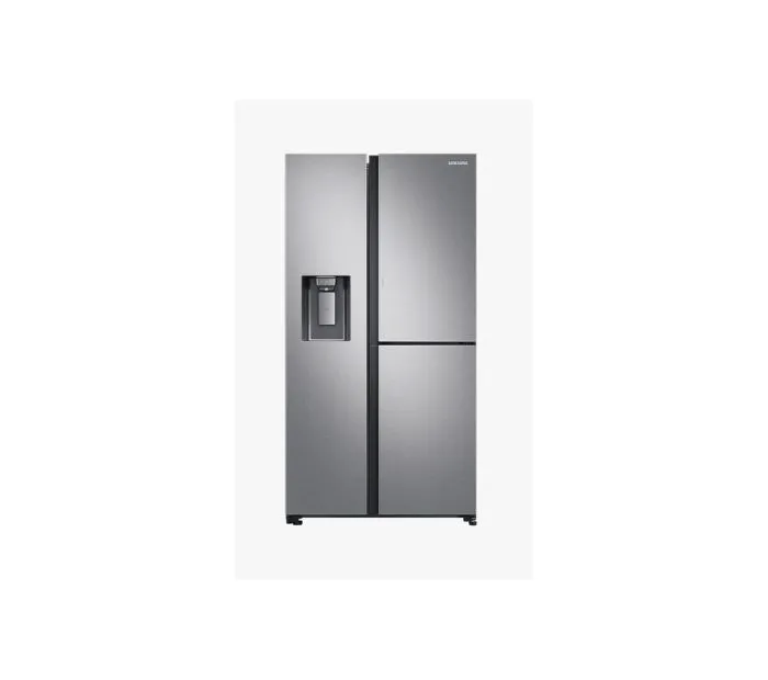 Samsung 800 Liter Side By Side Refrigerator With Water Purifier Silver Model RS80T5190SL | 1 Year Full 20 Years Compressor Warranty.