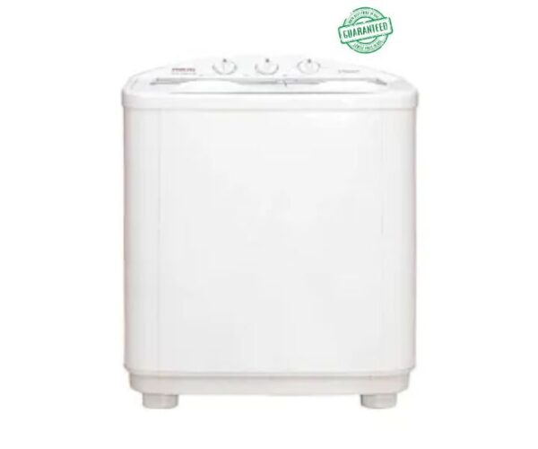 NIKAI 9 Kg Semi Auto Twin Tub Washing Machine White Model-NWM900SPN5 | 1 Year Full Brand Warranty