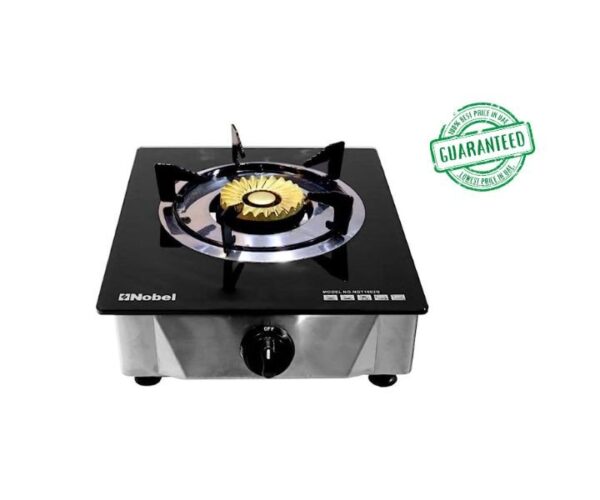 Nobel Single Burner Gas - Sleek Glass top stove