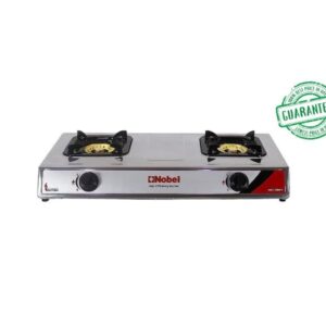 Nobel 2 Burner Gas Stove with auto ignition