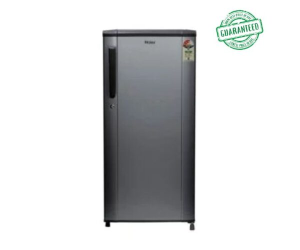 Haier 240 Liters Single Door Refrigerator Silver Model HRD-2406BS | 1 Year Full 5 Years Compressor Warranty