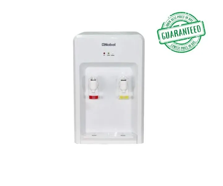 Nobel Table Top Water Dispenser Hot and Cold White Model-NWD553 | 1 Year Warranty.