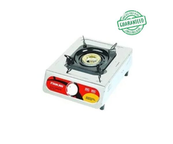 Nikai Single Burner Gas Cooking Range White Model NG843 | 1 Year Warranty