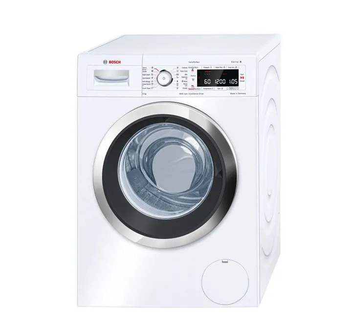 Bosch 9 Kg Front Load Automatic Washing Machine White Model WAW32560GC | 1 Year Brand Warranty.