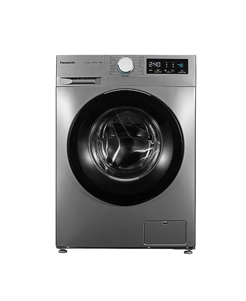 Panasonic 8 Kg Front Load Washing Machine 1400 RPM Silver Model NA148MG2 | 1 Year Warranty