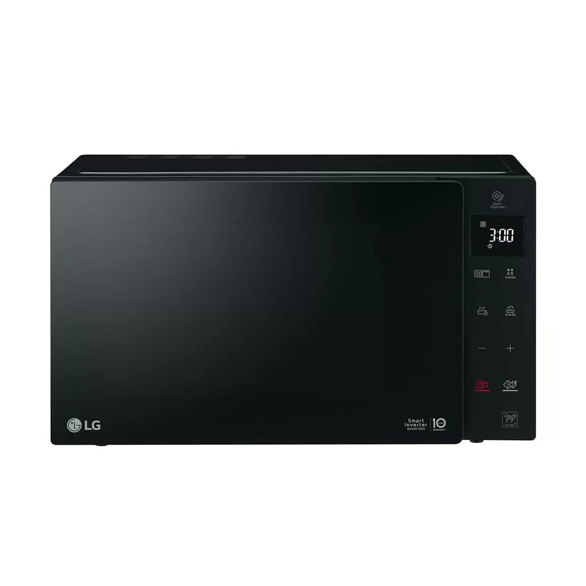 LG 25 Liter Microwave Oven With Grill Smart Inverter 1700 Watts Color Black Model MH6535GIS | 1 Year Warranty.