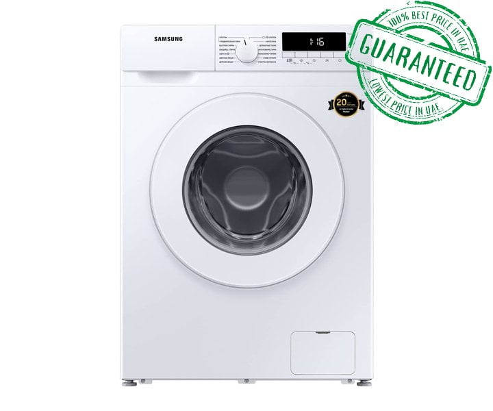 Samsung 7 Kg Front Loading Washing Machine 1200 RPM Color White Model – WW70T3020WW/GU – 1 Year Full Warranty.