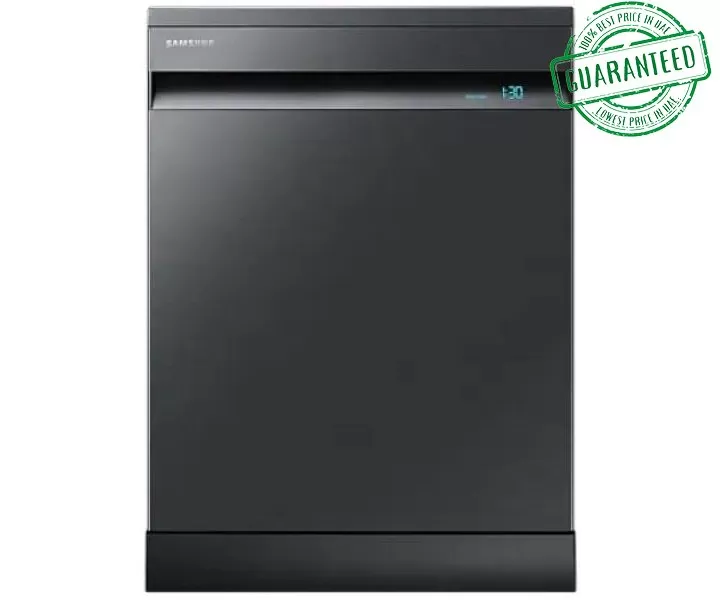 Samsung Freestanding Dishwasher 14 Place Settings Black Model DW60A8050FG/GU | 1 Year Full Warranty