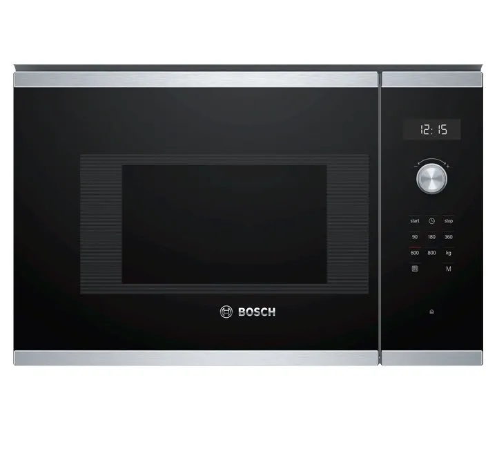 Bosch 20 Litres Built In Microwave Color Black Model BFL524MS0M | 1 Year Brand Warranty.