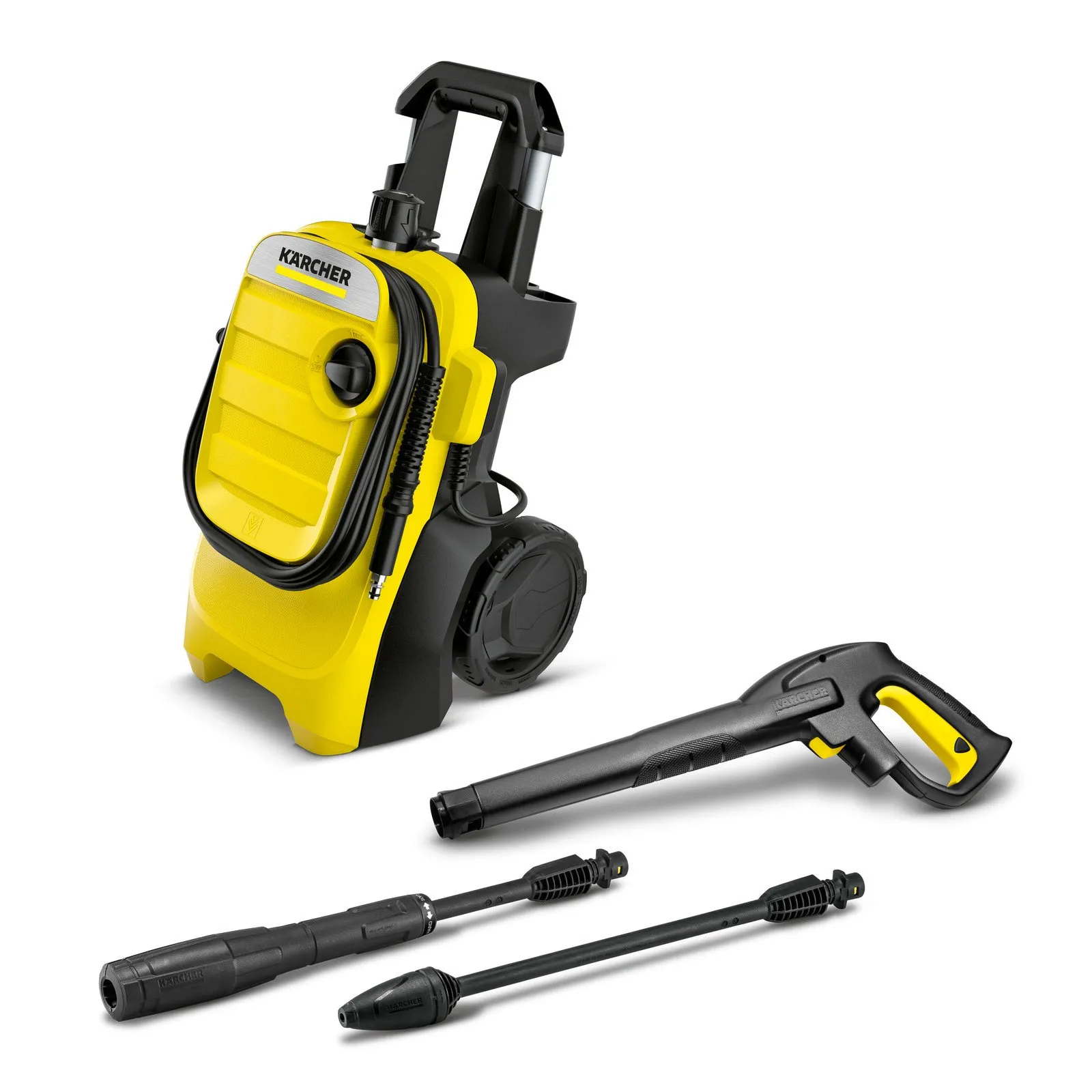 Karcher K7 Compact High Pressure Washer Yellow/Black Color Model – K7 Compact – 1 Year Full Warranty.