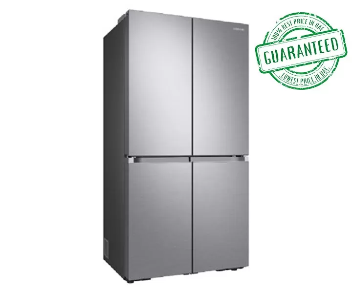 Samsung 698L French Door Refrigerator 4 Door With Digital Compressor Silver | Model- RF65A9011SL