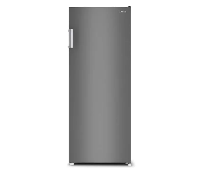 CHIQ 270 Liters Gross Capacity Upright Freezer Silver Model- CSF270NSK1 | 1 Year Full 5 Years Compressor Warranty