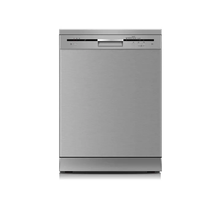 Sharp Dishwasher With 12 Place Settings 6 Programs Steel Silver Model-QW-MB612 | 1 Year Warranty.