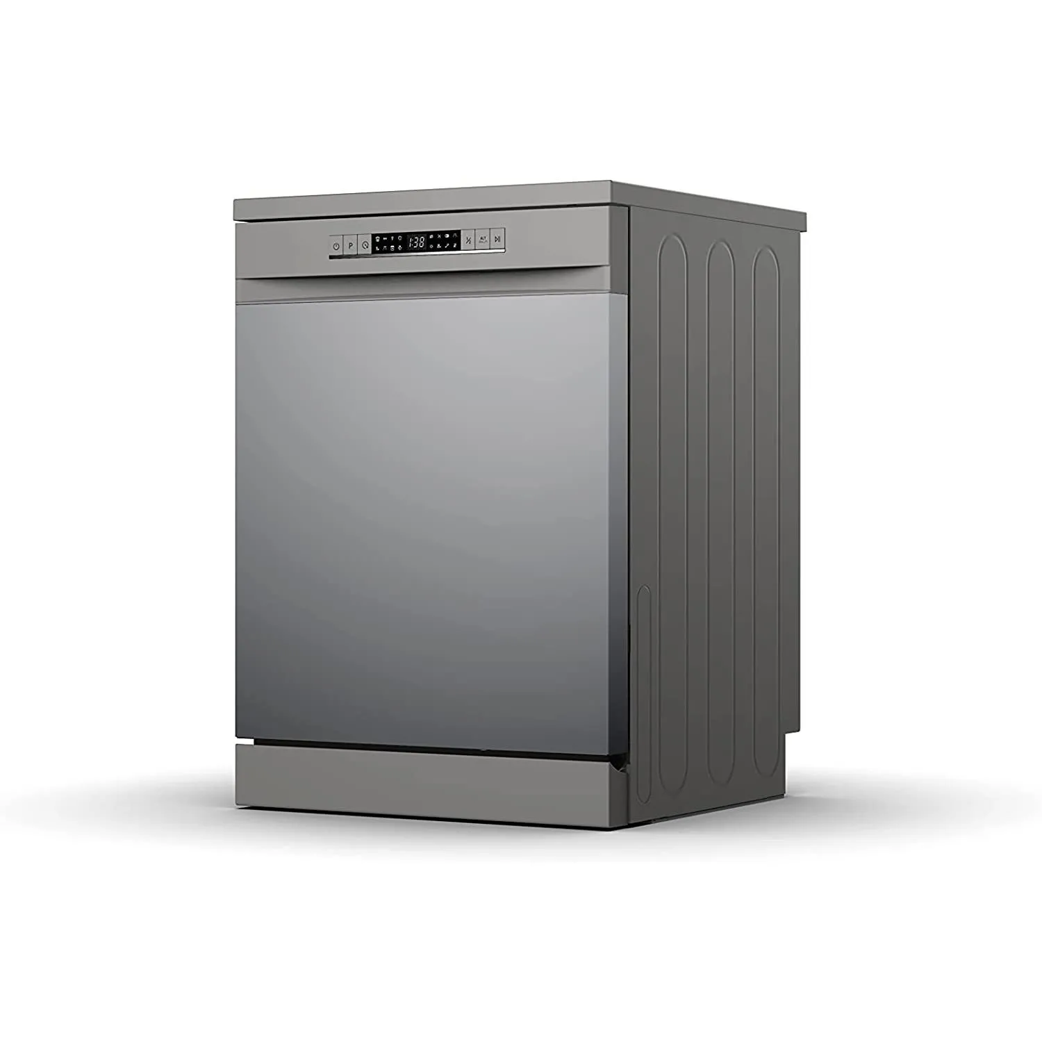 Hisense 13 Place Dishwasher Free Standing Silver Model HS622E90G | 1 Year Warranty.