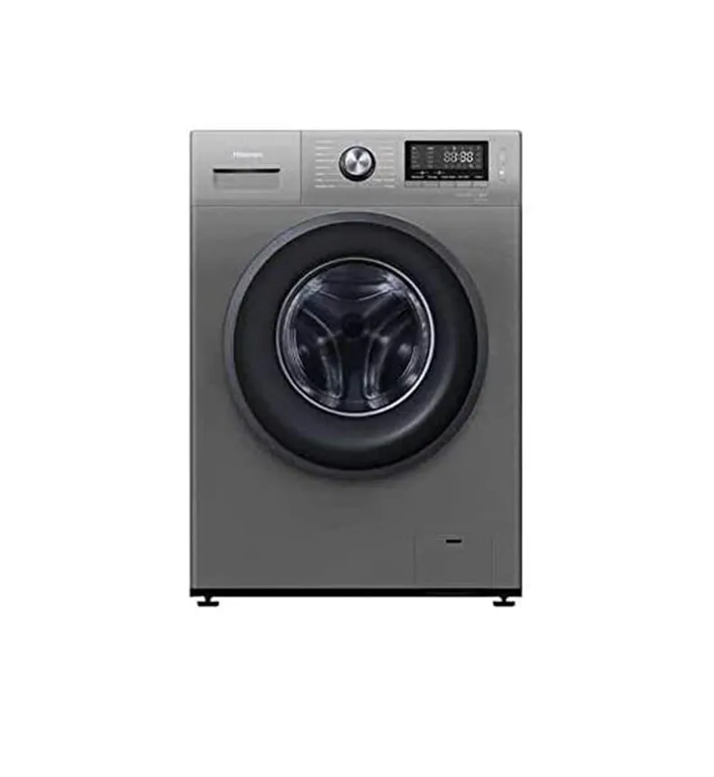 Hisense 8 Kg Front Load Washing Machine 1400 RPM Free Standing Silver Model WFKV8014T | 1 Year Warranty