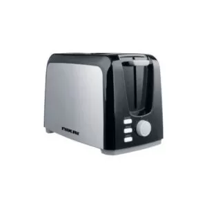 Nikai 750W 2 Slice Toaster Plastic Silver Model NBT555S1 | 1 Year Warranty