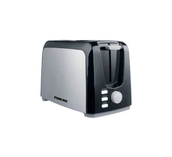 Nikai 750W 2 Slice Toaster Plastic Silver Model NBT555S1 | 1 Year Warranty