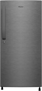 Haier 240 Liters Single Door Refrigerator Silver HRD-2406BS