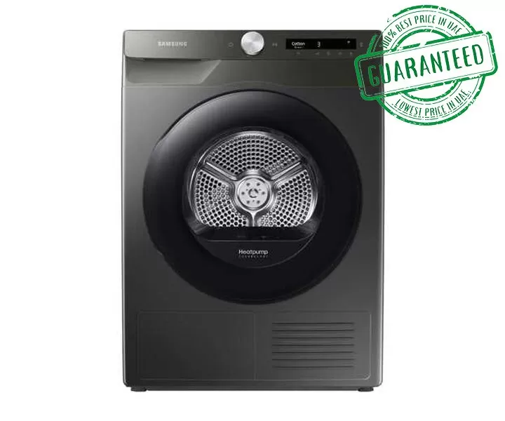Samsung 8 Kg Front Load Dryer Heat Pump Tumble Color Black Model – DV80T5220AX/S1 – 1 Year Warranty.