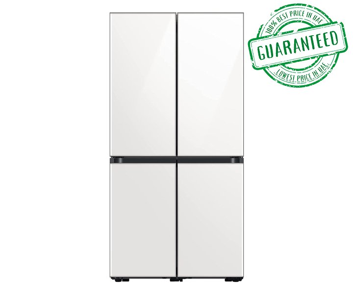Samsung 820 L Bespoke 4-Door Flex Refrigerator With Customizable Panels Model – ‎RF85A9111AP/AE | 1 Year Full 20 Years Compressor Warranty.