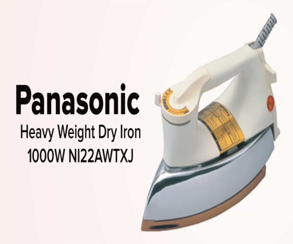 Panasonic Heavy Duty Dry Iron 1000 Watt Model- NI22AWTXJ
