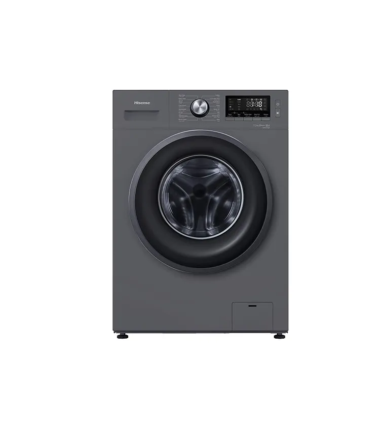 Hisense 7 kg Front Load Washing Machine 1200 RPM Titanium Grey Model WFKV7012T | 1 Year Warranty.