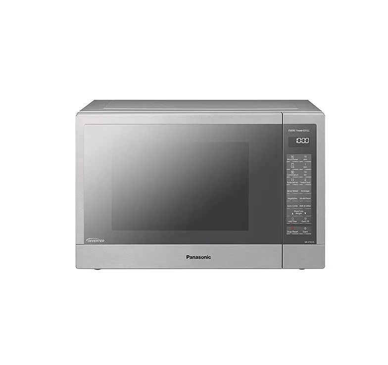 Panasonic 31 Litres Microwave Oven with Grill Silver Model NNGT67J | 1 Year Warranty.