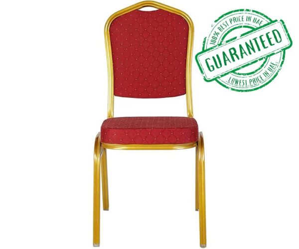 Galaxy Design Casual Banquet Chair - Red