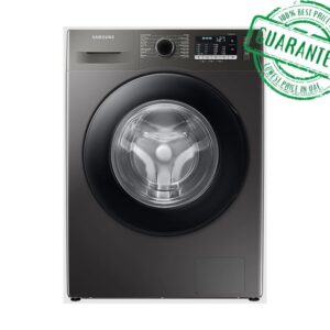 Samsung WW80TA046AX /GU Washing Machine 8 KG Front Load with Hygiene Steam Inox - platinum silver color Model