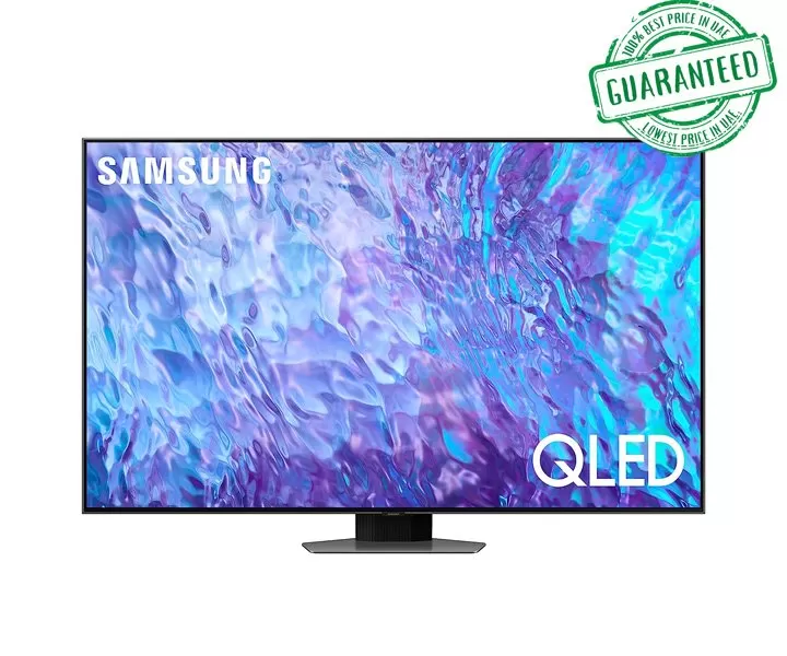 Samsung 85 Inch QLED 4K Smart TV Series Q80C, Alexa Built-In, Sand Carbon (2023) Model – QA85Q80CAUXZN | 1 Year Warranty.