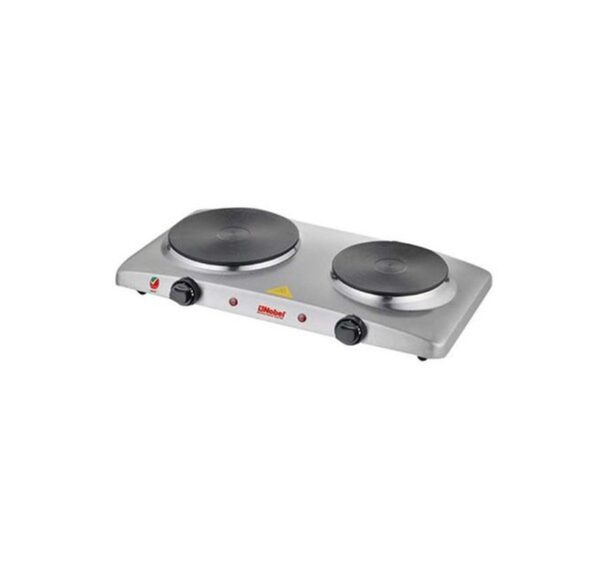 Nobel Hot Plate 2500W Power Double Silver Color