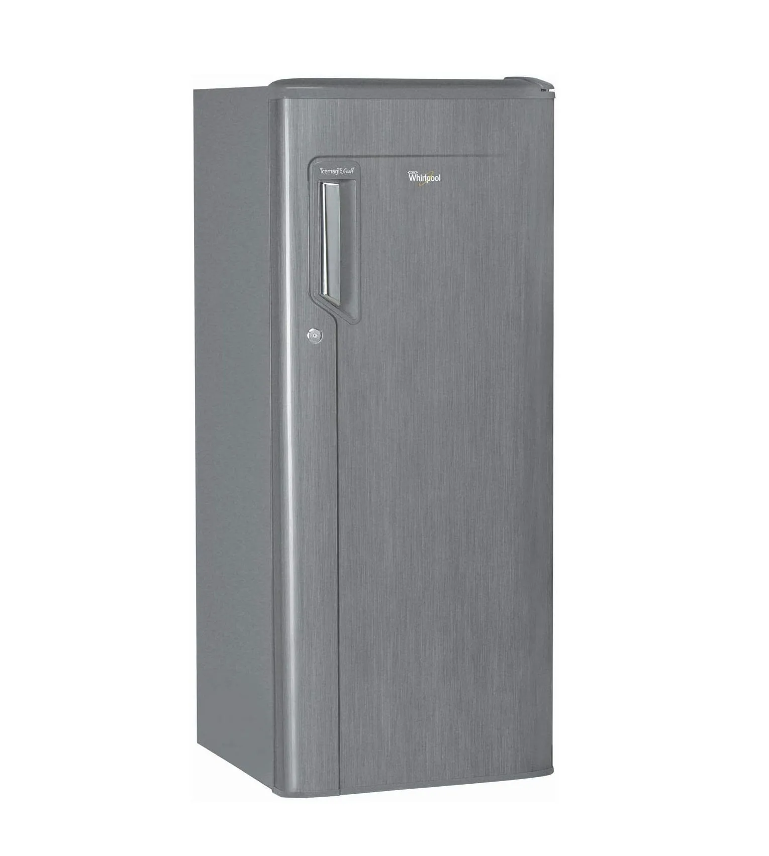 Whirlpool 190 Liters Single Door Refrigerator, Grey Wmd205