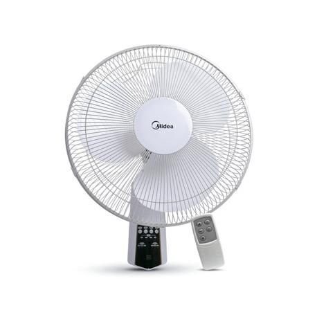 Midea 16 inch Wall Fan with 3 Speed Timer Remote White Model FW40-7JR | 1 Year Warranty