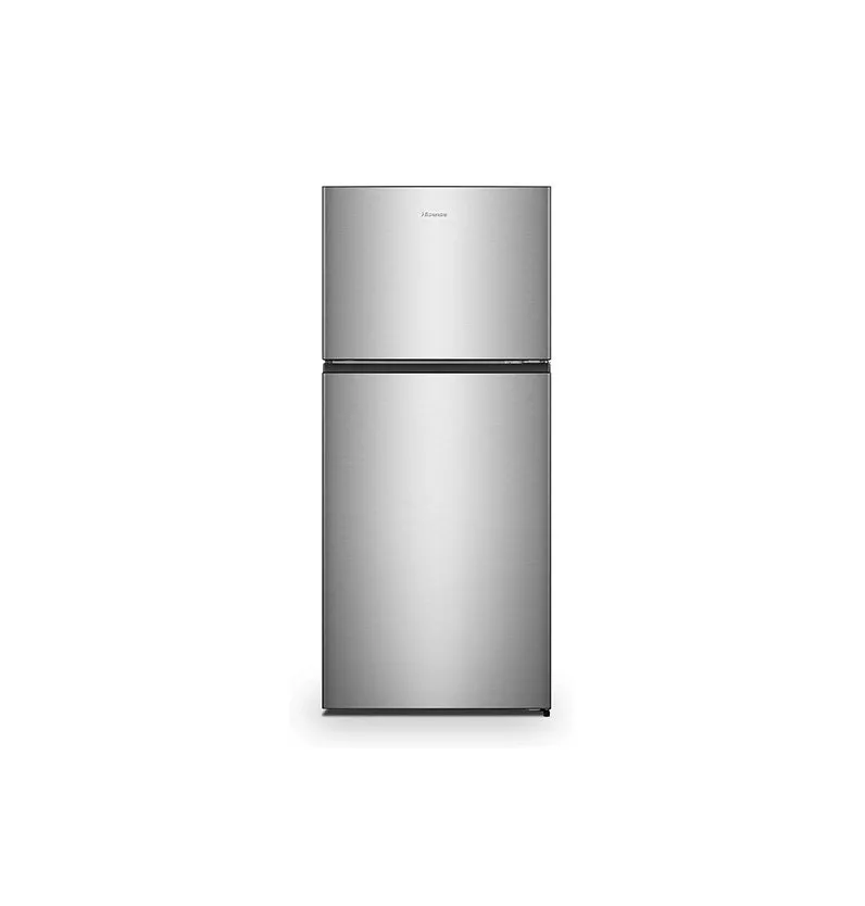 Hisense 488 Liter Top Mount Refrigerator Double Door Silver Model RT488N4ASU | 1 Year Full 5 Years Compressor Warranty.