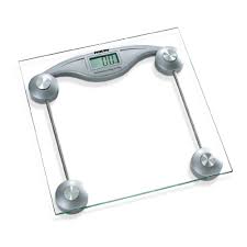 Nikai Electronic Bathroom Personal Scale Glass/Silver Model NBS396 | 1 Year Warranty