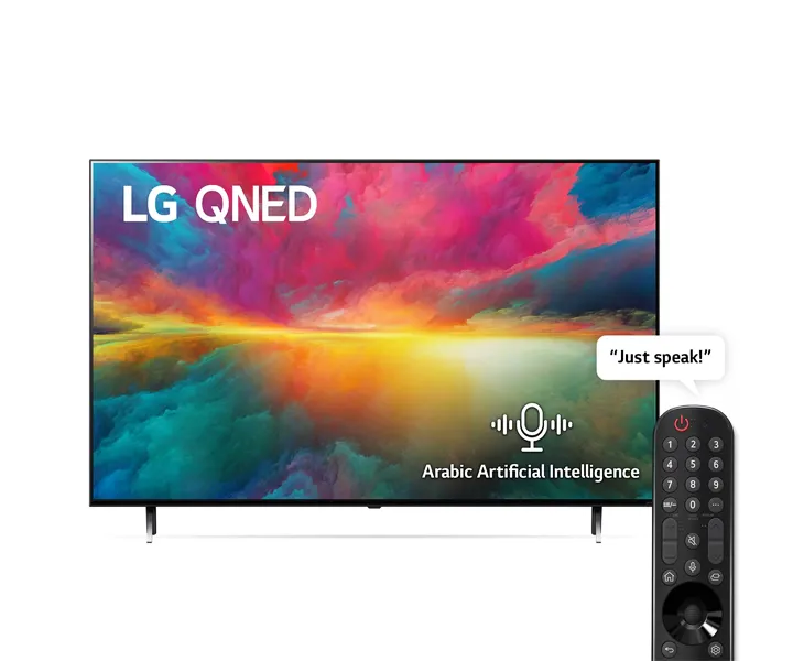 LG 55 Inch QNED 4K UHD Smart WebOS TV With ThinQ AI Active HDR (QNED756 Series) Black Model- 55QNED756 | 1 Year Warranty