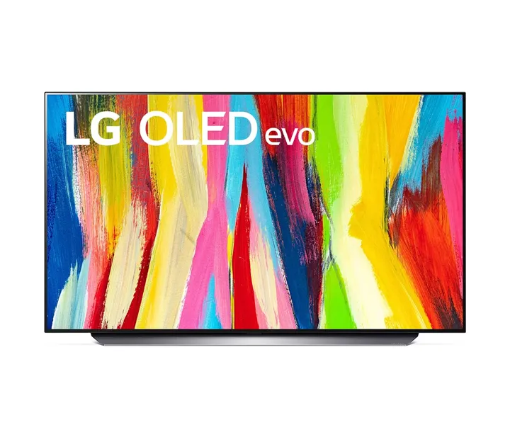 LG 55 Inch OLED 4K UHD Smart WebOS TV With ThinQ AI Active HDR (OLEDC2 Series) Black Model- OLED55C26LALD | 1 Year Warranty