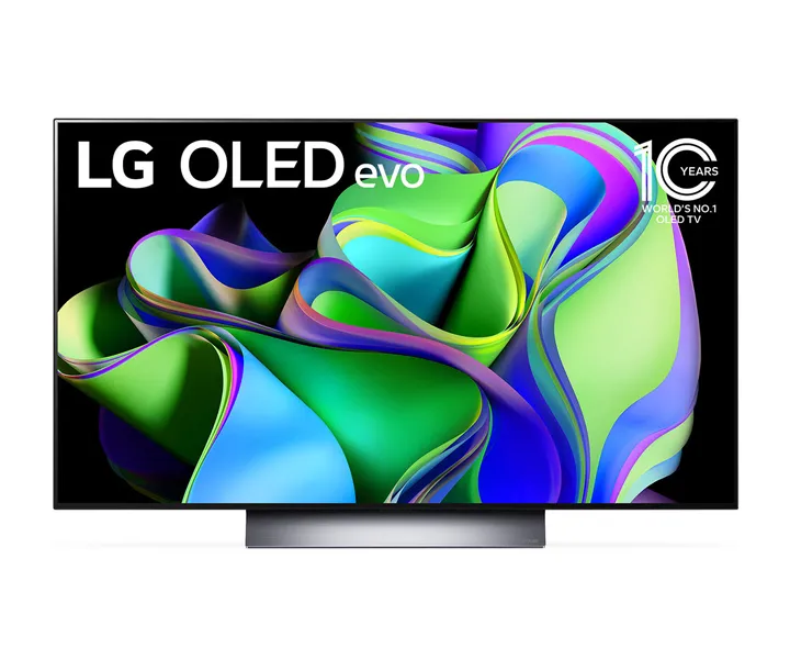 LG 55 Inches evo C3 4K HDR Smart OLED TV (OLEDC3 Series) Model-OLED55C36LA-AMAG | 1 Year Warranty