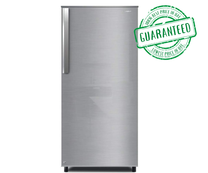 Sharp Upright Freezer 195 Liters Single Door Silver Model- FR-195TGL-HS2 | 1 Year Full & 5 Years Compressor Warranty