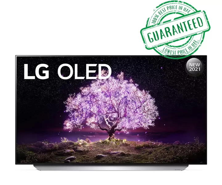 LG 65 Inch OLED TV WebOS Smart With ThinQ AI 4K Active HDR (OLEDC1 Series) Black Model- OLED65C1PVA | 1 Year Warranty