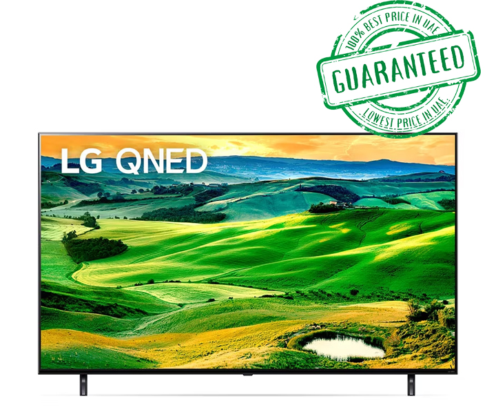 LG 55 Inch QNED 4K UHD Smart WebOS TV With ThinQ AI Active HDR (QNED80 Series) Black Model- 55QNED806QA | 1 Year Warranty